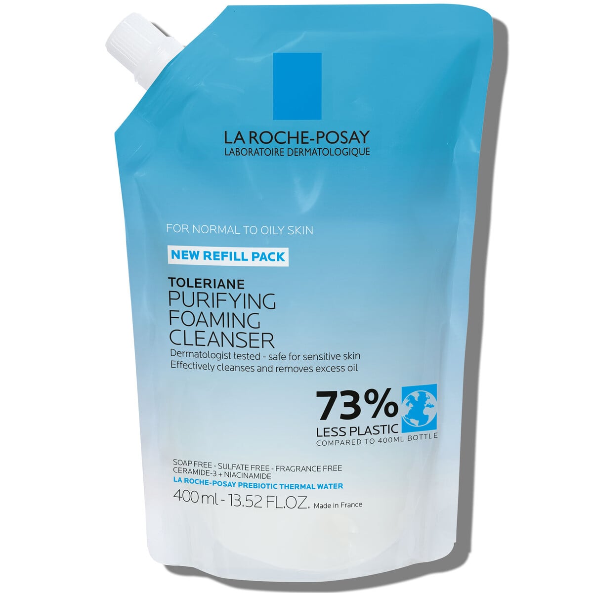 Toleriane Purifying Foaming Face Wash - 400ML REFILL