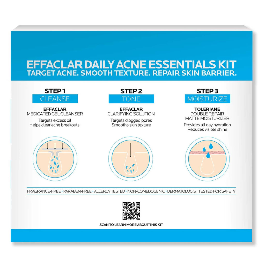 Effaclar Daily Acne Essentials Kit